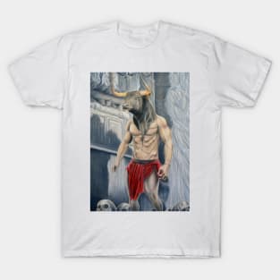 Minotaur creature of Greek Mythology T-Shirt